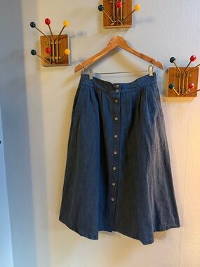 Curator SF Bonnie skirt in Denim